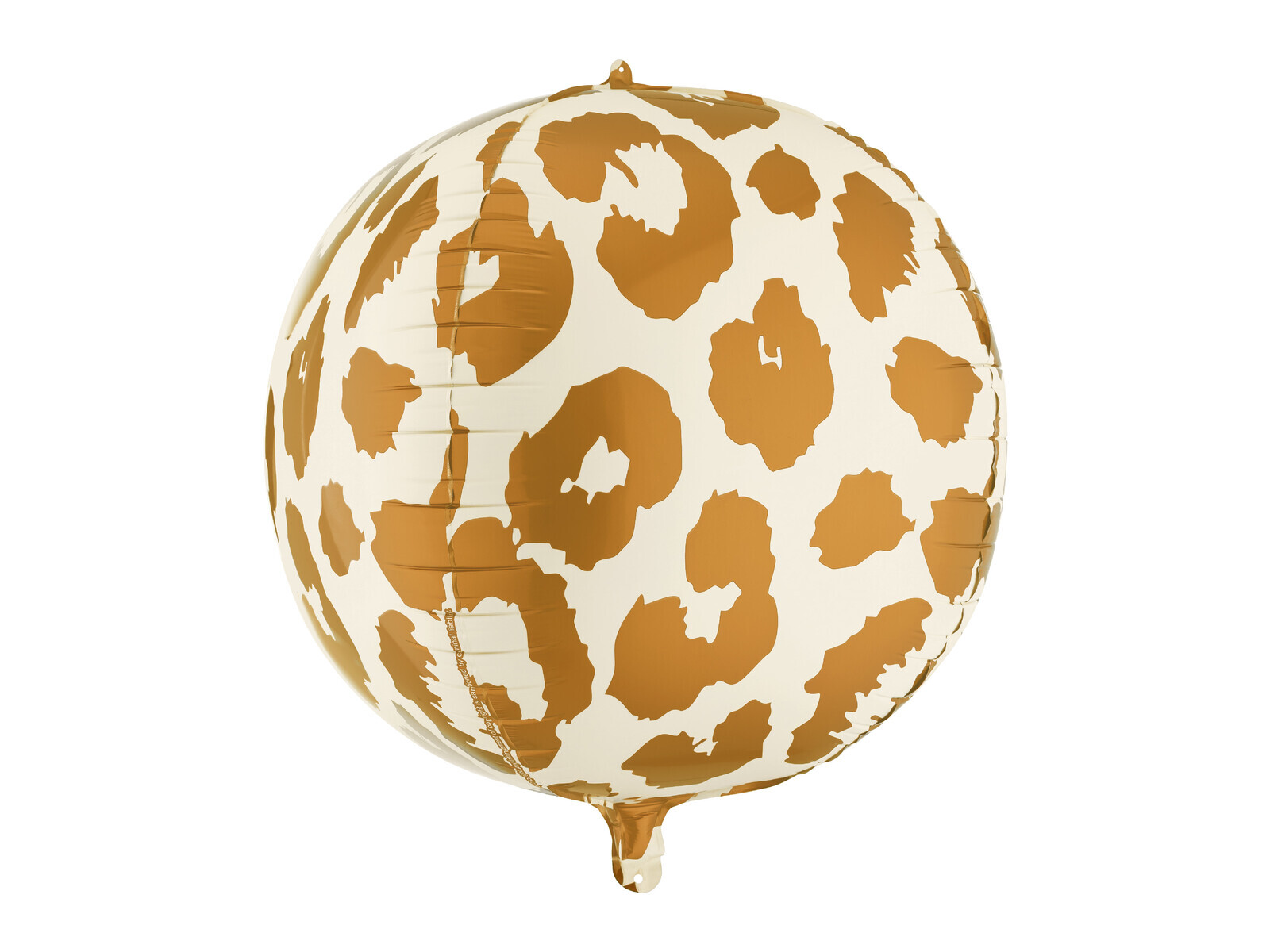 PartyDeco Fóliový balón - Gepardí vzor 50 cm