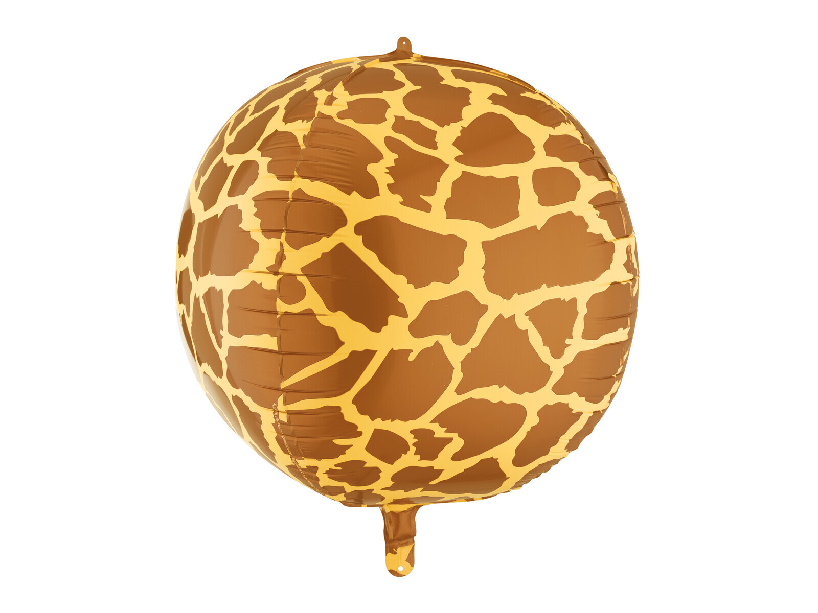 PartyDeco Fóliový balón - Žirafí vzor 50 cm