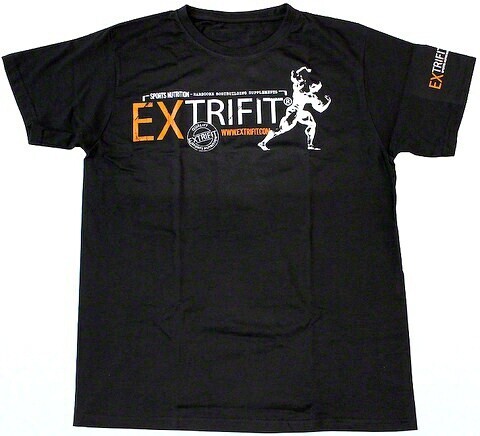 Extrifit tričko čierne