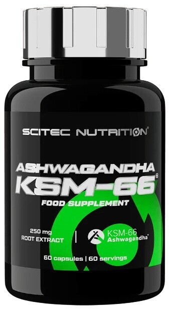 Scitec nutrition ashwagandha ksm-66® 60 kapslí
