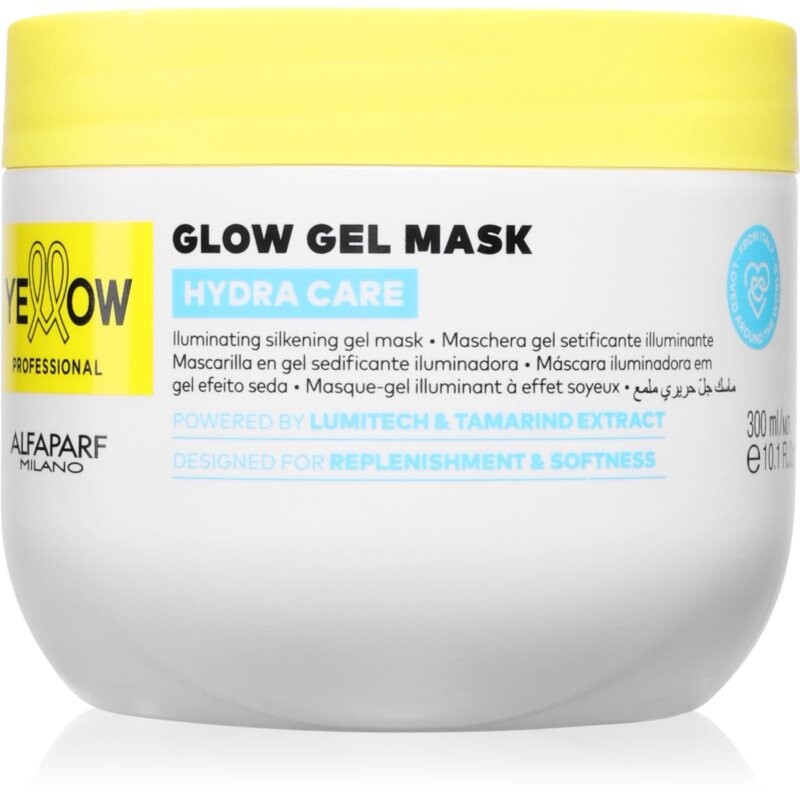 Yellow Professional Hydra Care Glow Gel Mask gélová maska pre všetky typy vlasov 300 ml