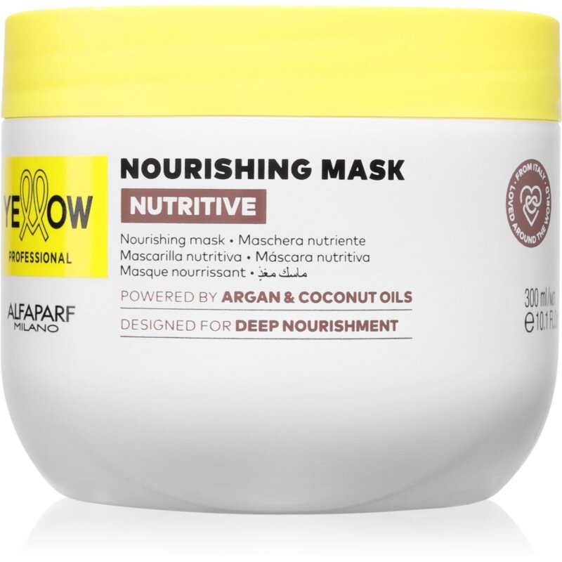 Yellow Professional Nutritive Nourishing mask vyživujúca maska pre suché a slabé vlasy 300 ml