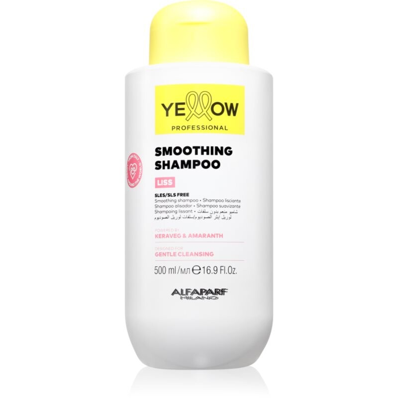 Yellow Professional Liss Smoothing Shampoo šampón na uhladenie a hydratáciu vlasov 500 ml