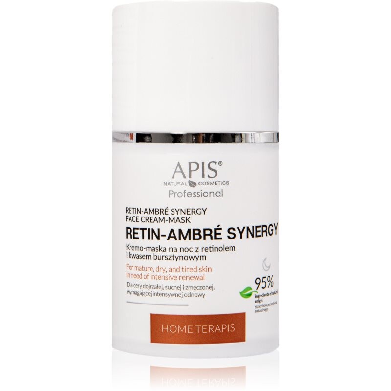Apis Natural Cosmetics Home TerApis nočná pleťová maska s retinolom 50 ml