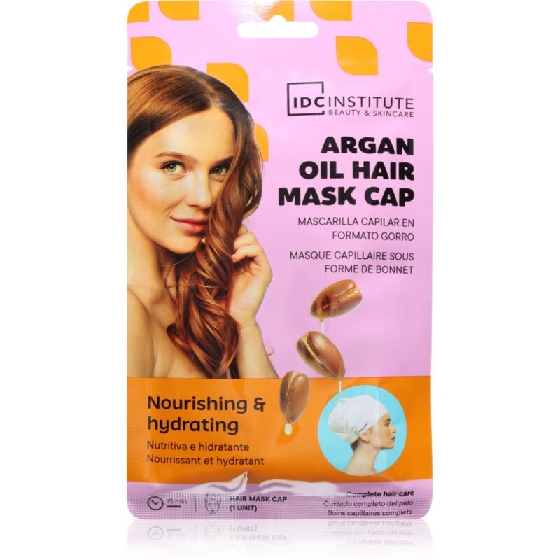 IDC Institute Argan Oil maska na vlasy s arganovým olejom 36 g