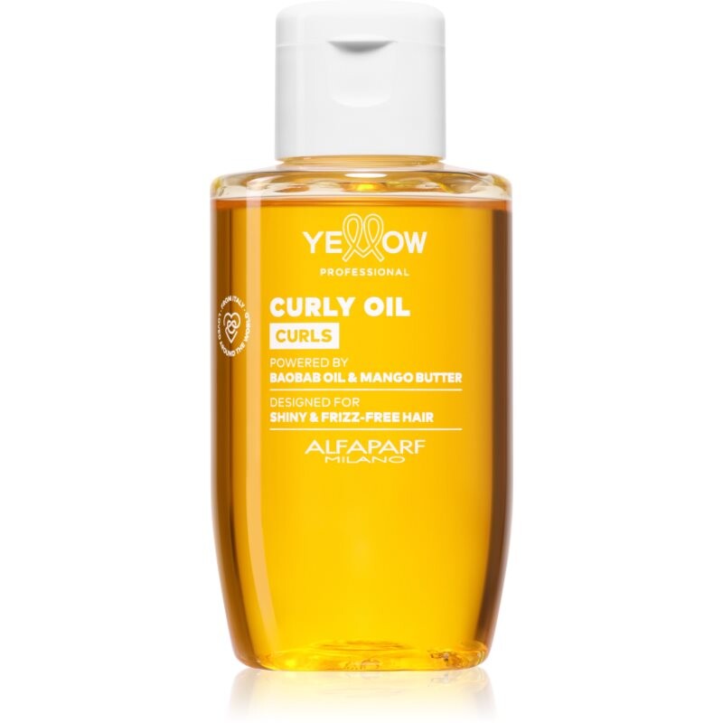 Yellow Professional Curls Curly Oil rozjasňujúci olej pre kučeravé vlasy 100 ml