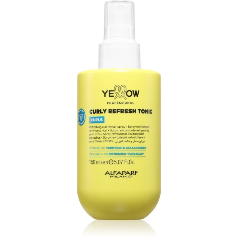 Yellow Professional Curls Curly Refresh Tonic sprej na kučeravé vlasy 150 ml