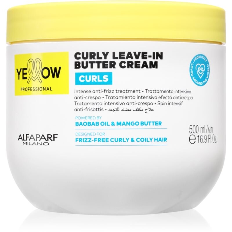 Yellow Professional Curls Curly Leave-in Cream bezoplachový krém pre kučeravé vlasy 500 ml