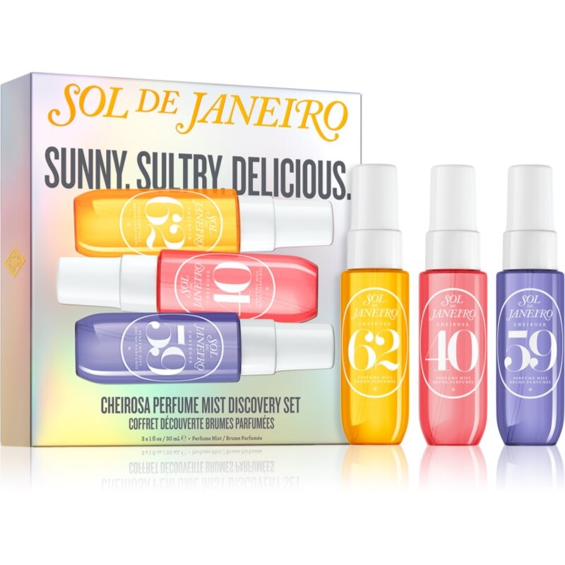 Sol de Janeiro Cheirosa Perfume Mist Discovery Set darčeková sada pre ženy