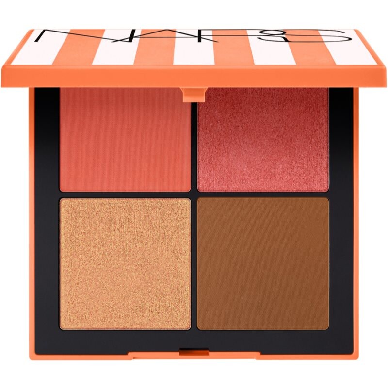 NARS Hot Escape Cheek Palette paletka na tvár odtieň MEDIUM DEEP 4x3.5 g