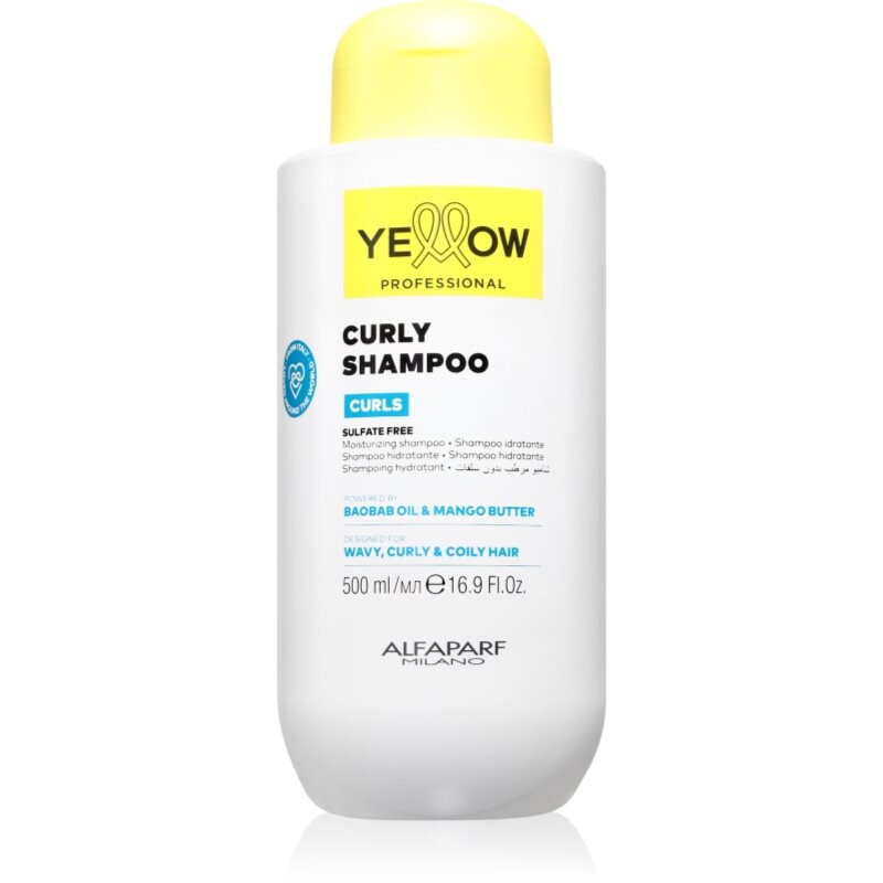 Yellow Professional Curls Curly Shampoo šampón pre vlnité a kučeravé vlasy 500 ml