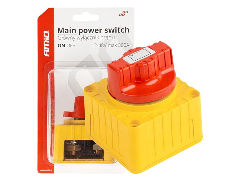 Odpojovač batérie 12-48V max.300A AMIO-03839