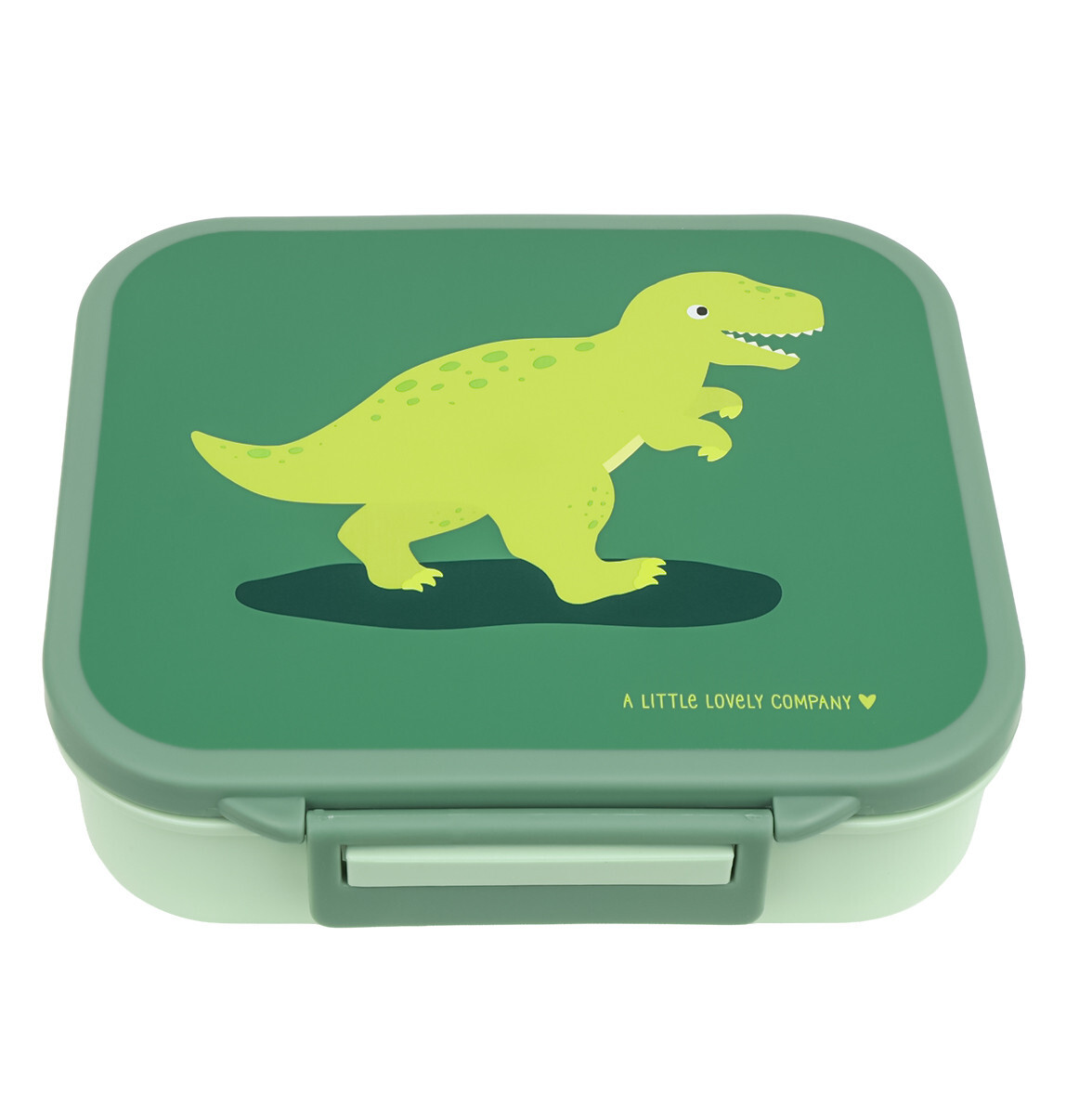 A Little Lovely Company – škatuľka na desiatu s priehradkami – dinosaurus