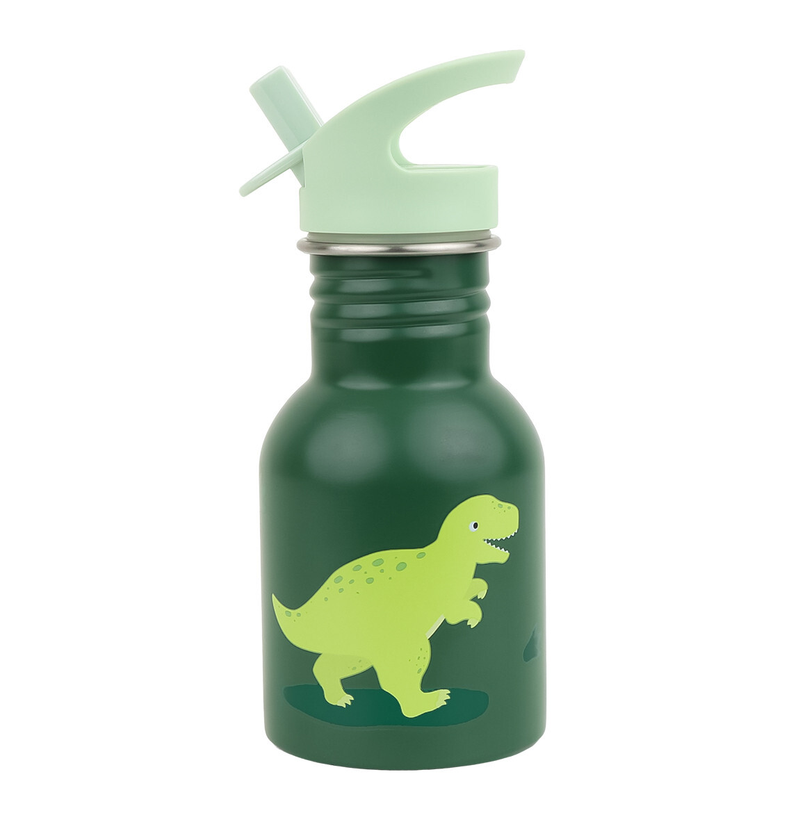 A Little Lovely Company – antikorová jednostenná fľaša na pitie, 350 ml – dinosaurus