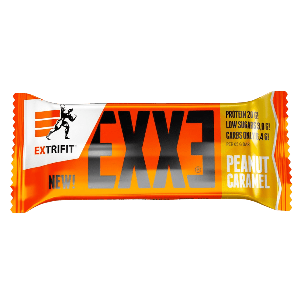 EXTRIFIT Exxe Iso Proteín Bar 31% - arašídy a karamel 65 g