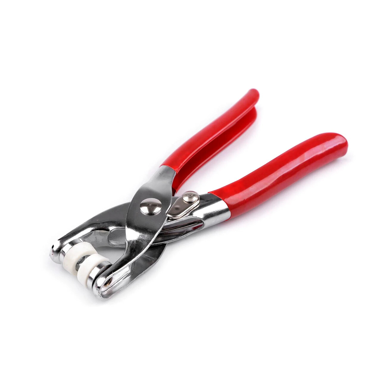 Nitovacie kliešte Roland Baby priemer 10 mm - strieborné-červené
