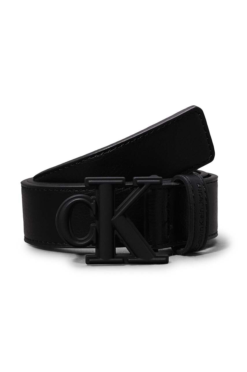 Detský kožený opasok Calvin Klein Jeans
