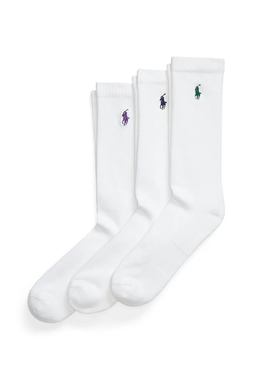 Ponožky Polo Ralph Lauren 3-pak Wimbledon Collection