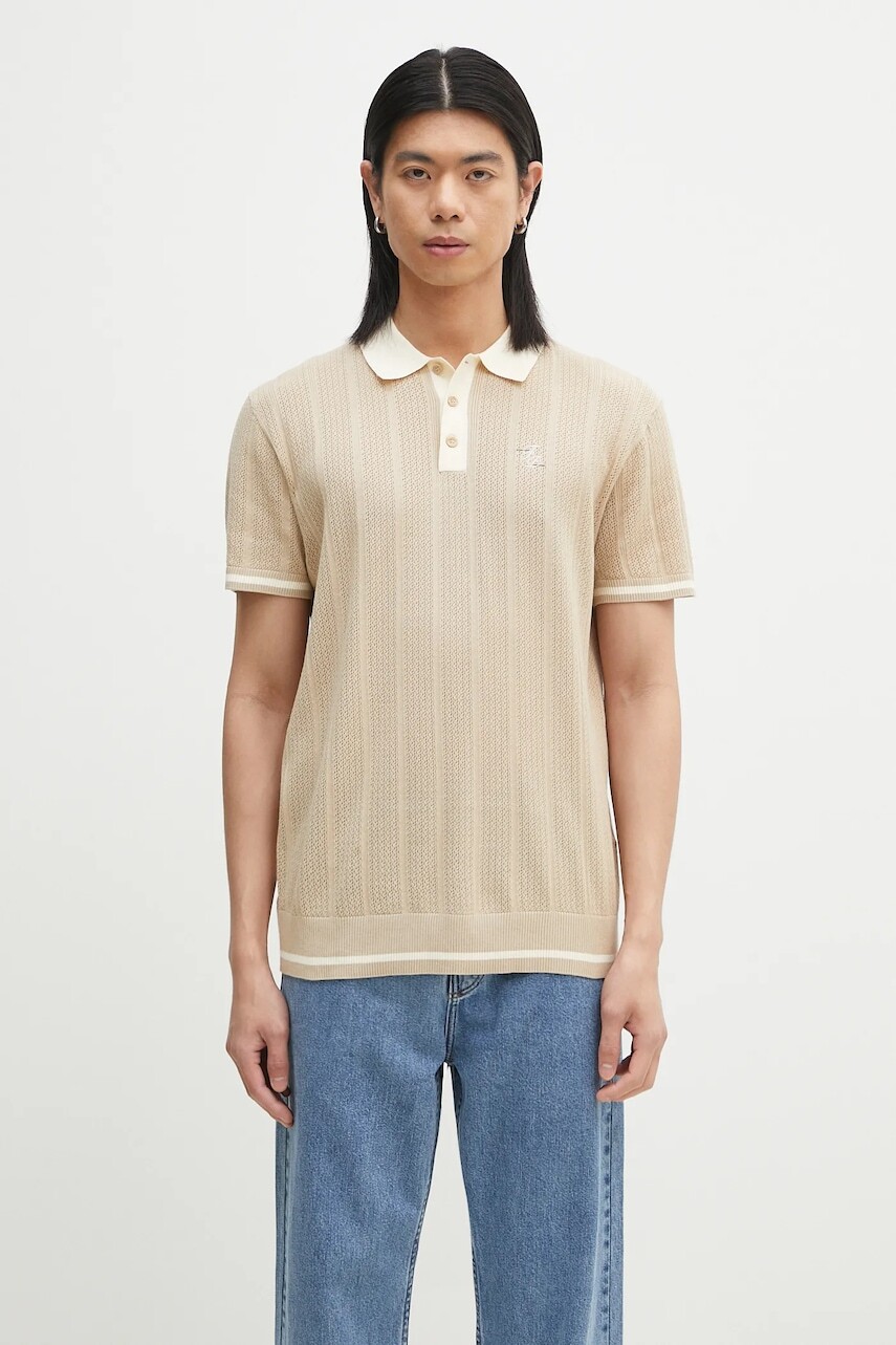 Bavlnené polo tričko Filling Pieces Knit Polo