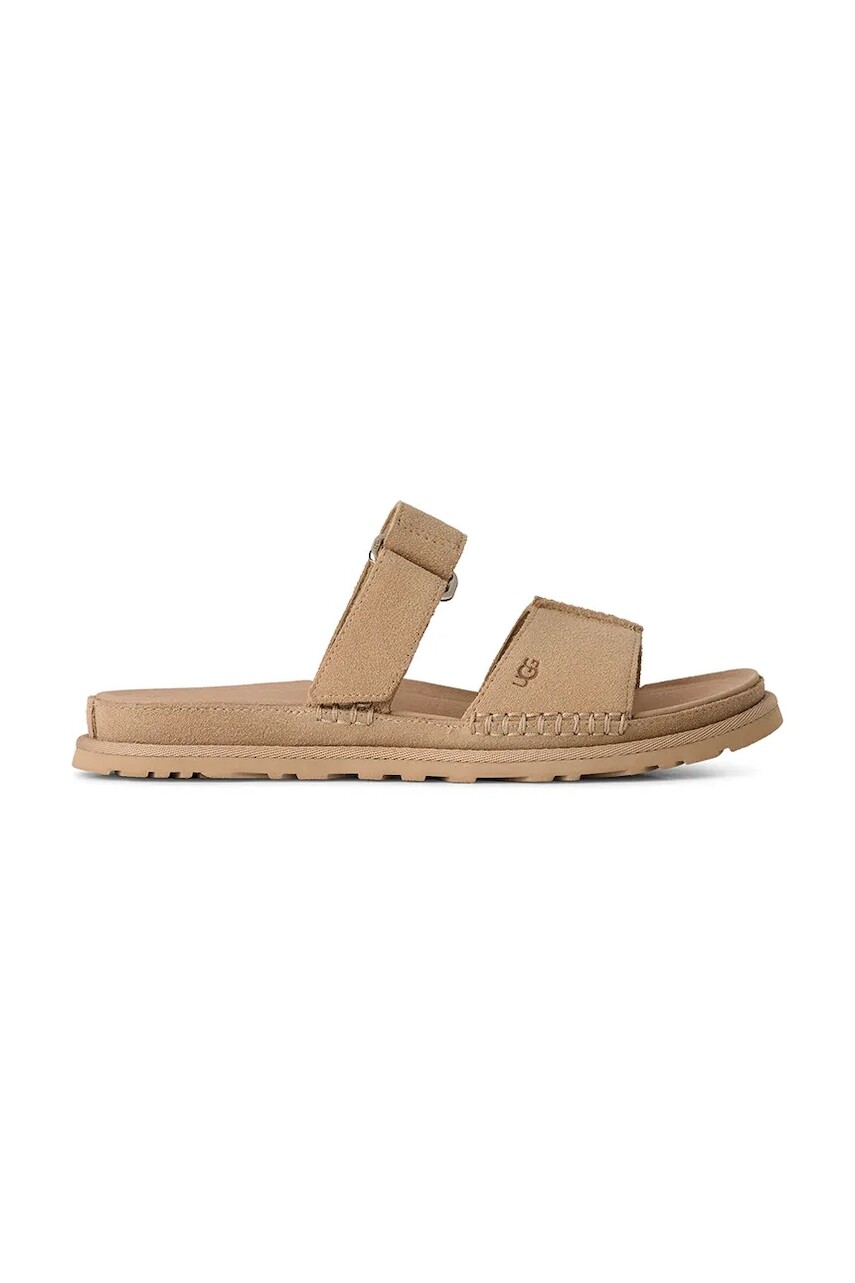 Semišové šľapky UGG W Goldengaze Slide