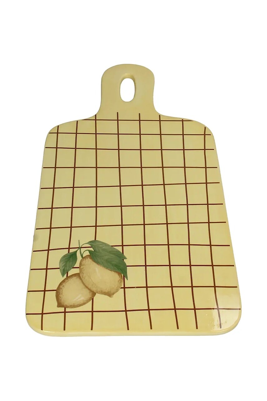 Dekoratívny podnos home & lifestyle Lemon 1,5 x 23 x 40,5 cm