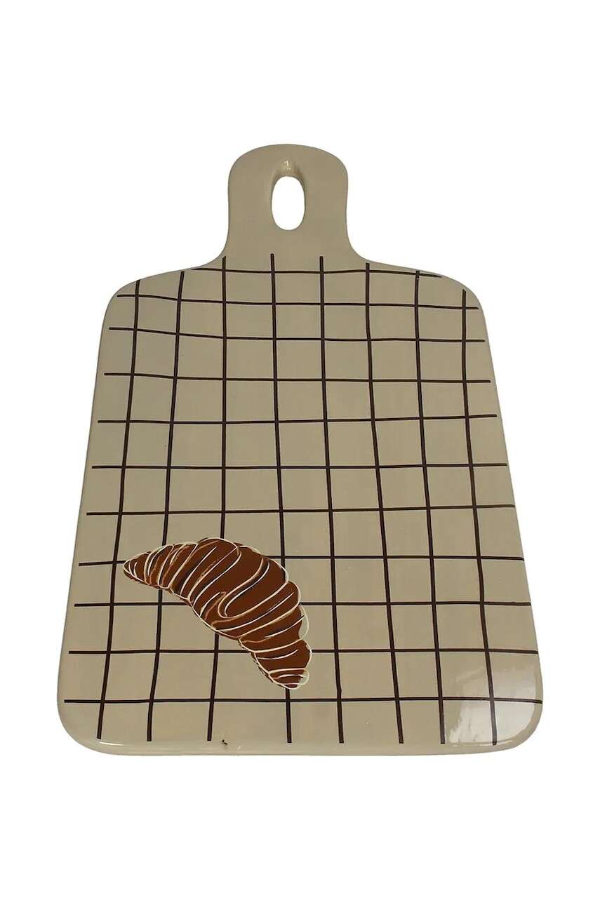 Dekoratívny podnos home & lifestyle Croissant 1,5 x 23 x 40,5 cm