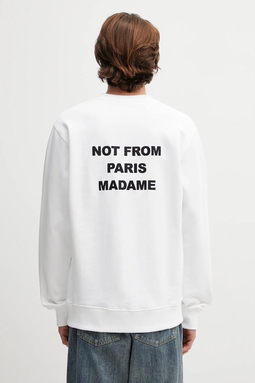 Bavlnená mikina Drôle de Monsieur Le Sweatshirt Slogan