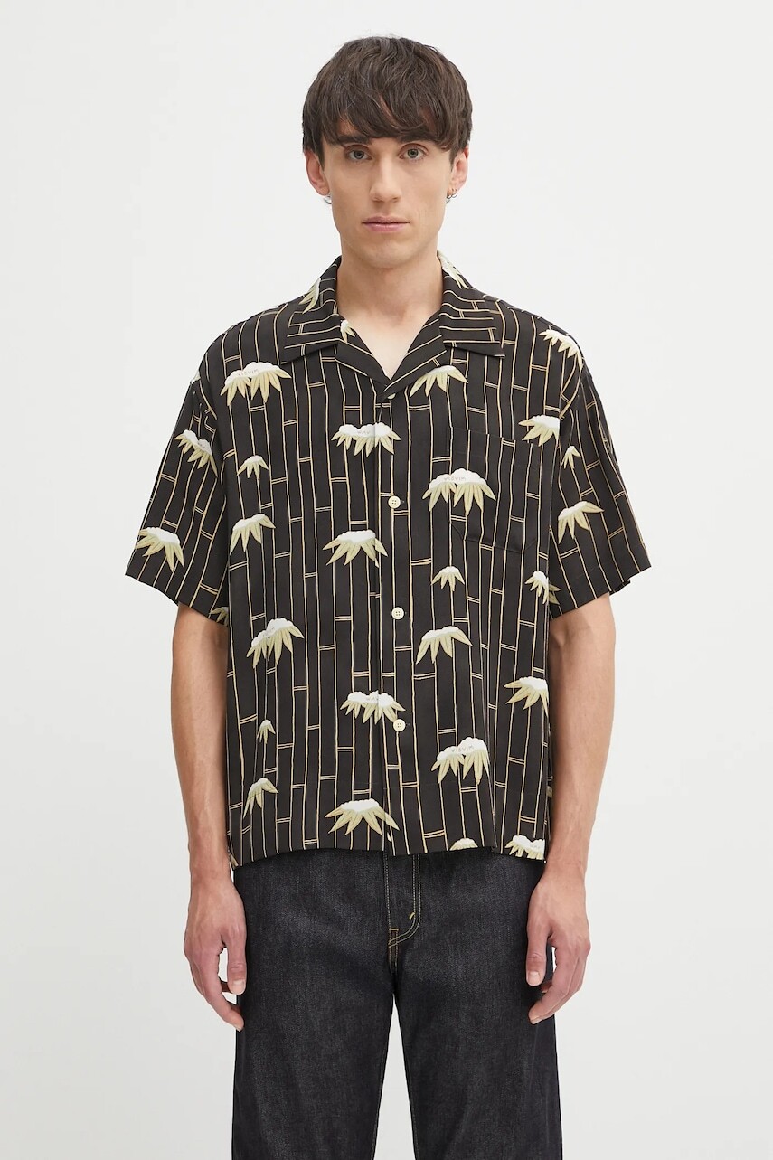 Hodvábna košeľa Visvim copa shirt s/s bamboo