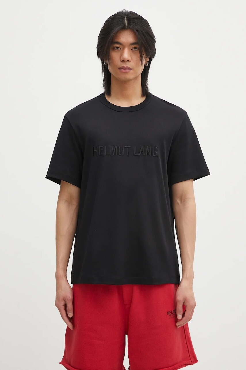 Bavlnené tričko Helmut Lang Logo Ov Tee.Hvy Ever