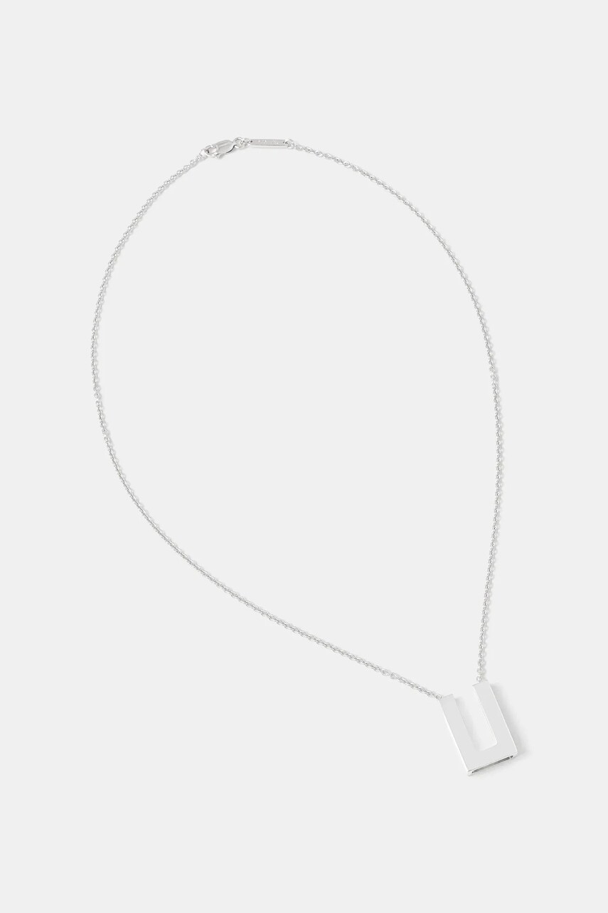 Strieborný náhrdelník Tom Wood Square Pendant