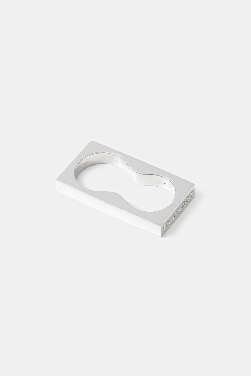 Bižutéria Tom Wood Square Ring Double