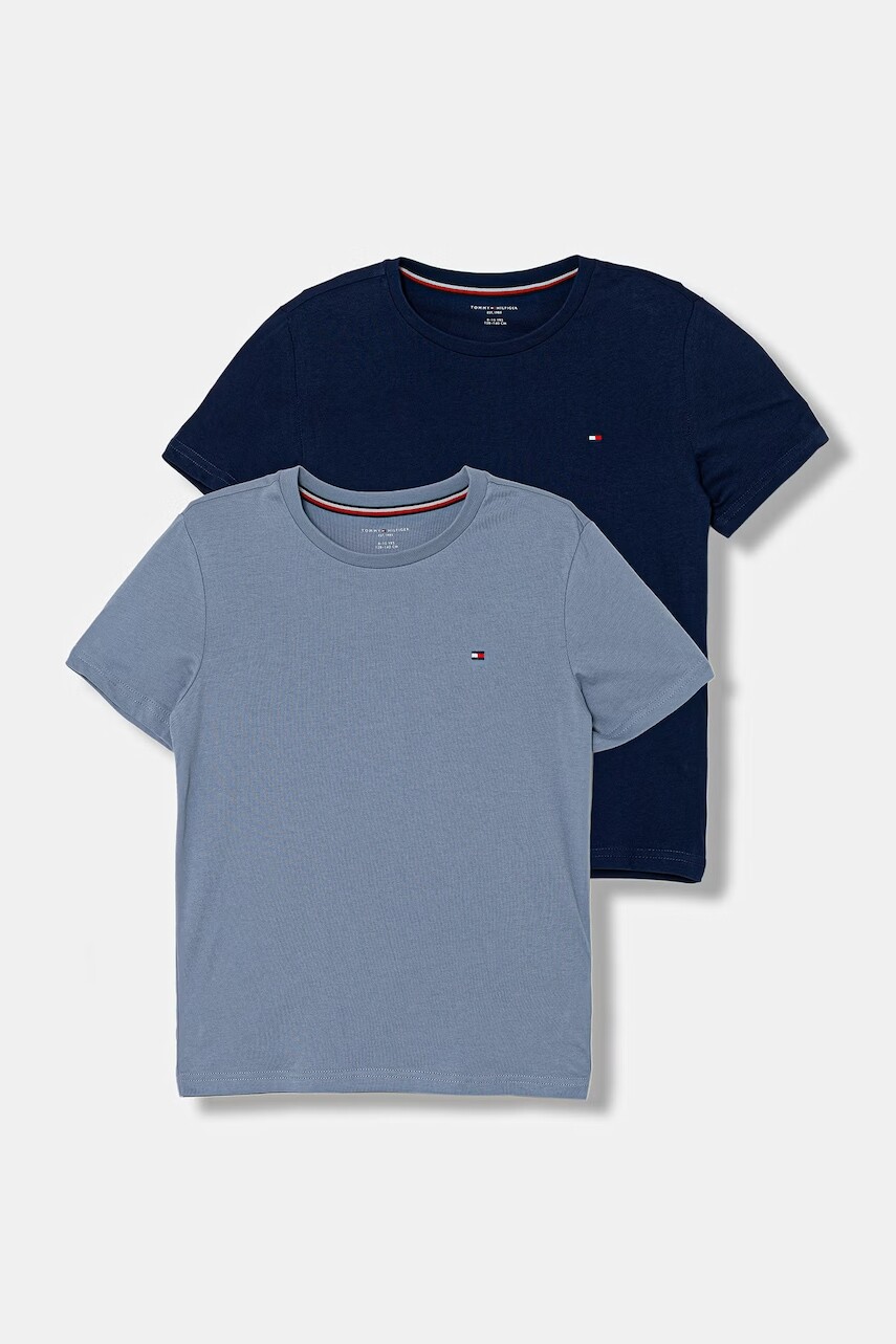 Tommy Hilfiger basic tričko detské bavlnené 2-pak