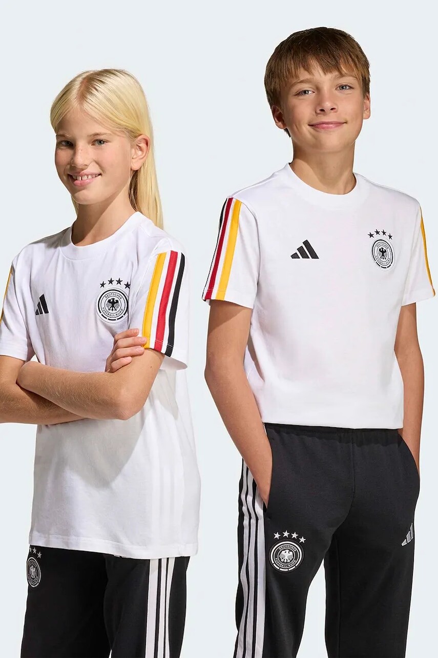 Detské bavlnené tričko adidas Performance DFB KIDS