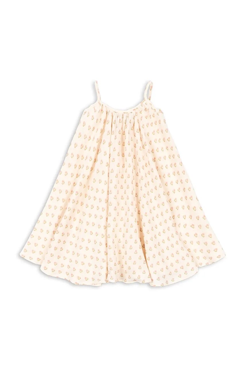 Dievčenské šaty Konges Sløjd COCO STRAP DRESS GOTS