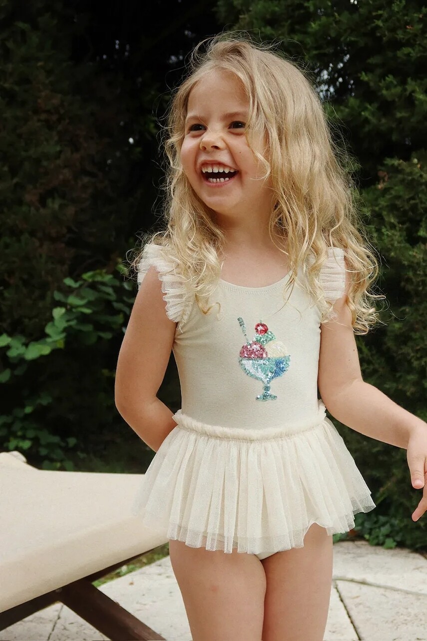 Jednodielne detské plavky Konges Sløjd AMANDINE SWIMSUIT