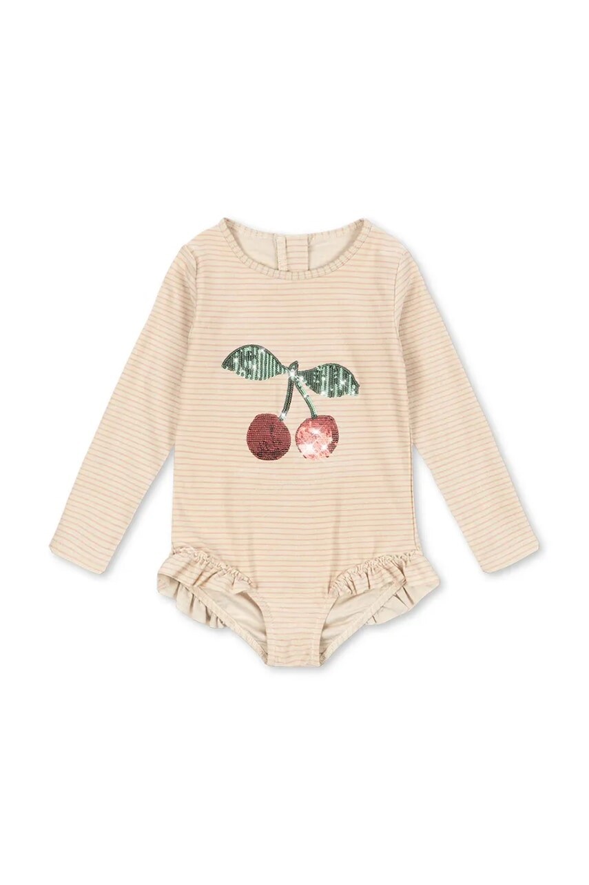 Jednodielne detské plavky Konges Sløjd JADE LS SWIMSUIT