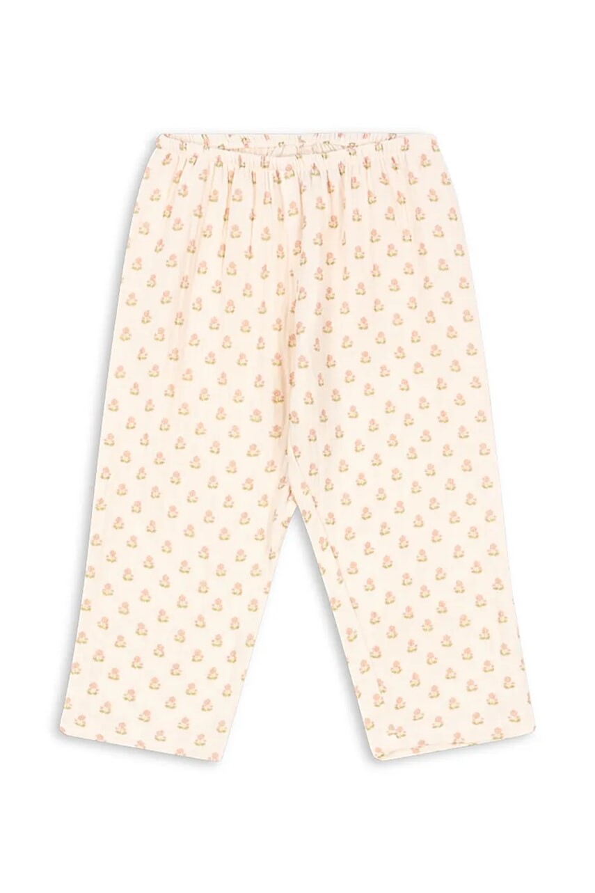 Detské bavlnené tepláky Konges Sløjd COCO PANTS GOTS