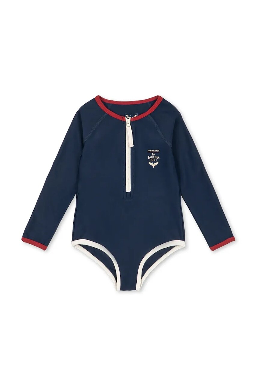Jednodielne detské plavky Konges Sløjd LAGUNA LS SWIMSUIT GRS