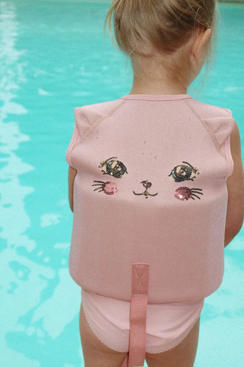 Detská plavecká vesta Konges Sløjd KITTY SWIM VEST