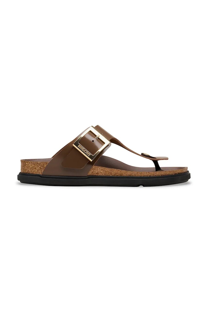 Kožené žabky Birkenstock Gizeh Droplet Buckle