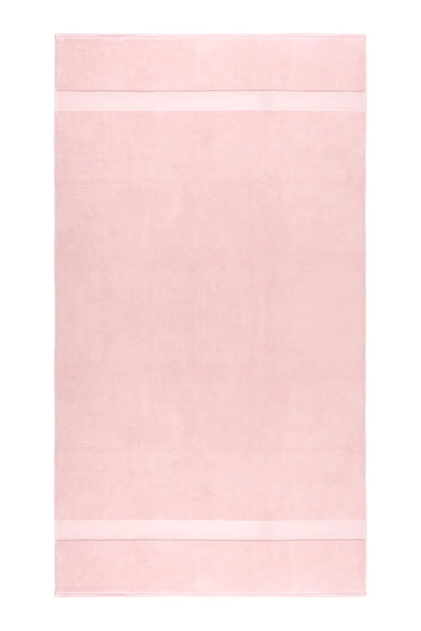 Veľký bavlnený uterák Ralph Lauren DULANEY PastelPink 100 x 183 cm