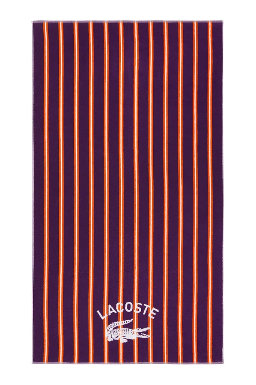Bavlnený plážový uterák Lacoste LSUNSTRI Cosaque 90 x 160 cm