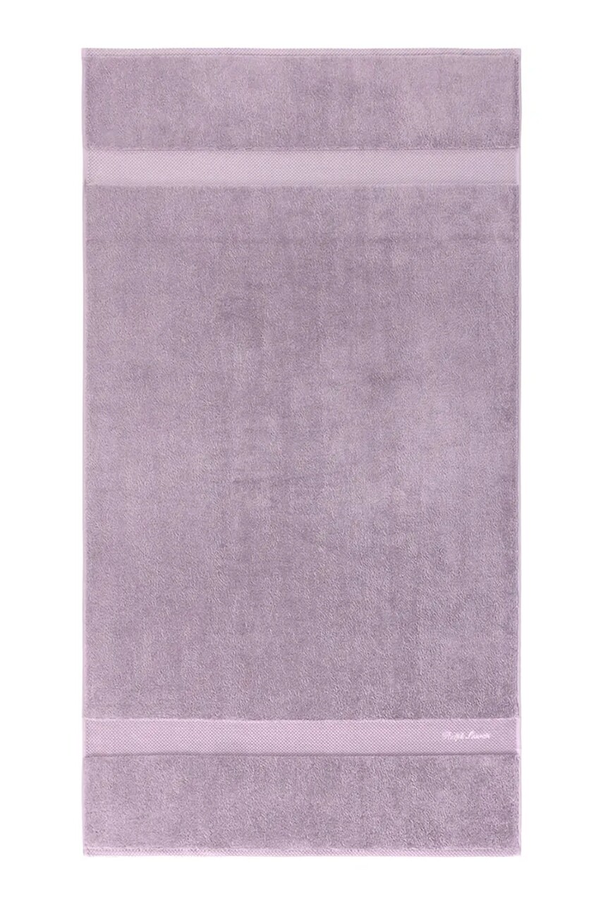 Stredný bavlnený uterák Ralph Lauren DULANEY Lilac 75 x 137 cm