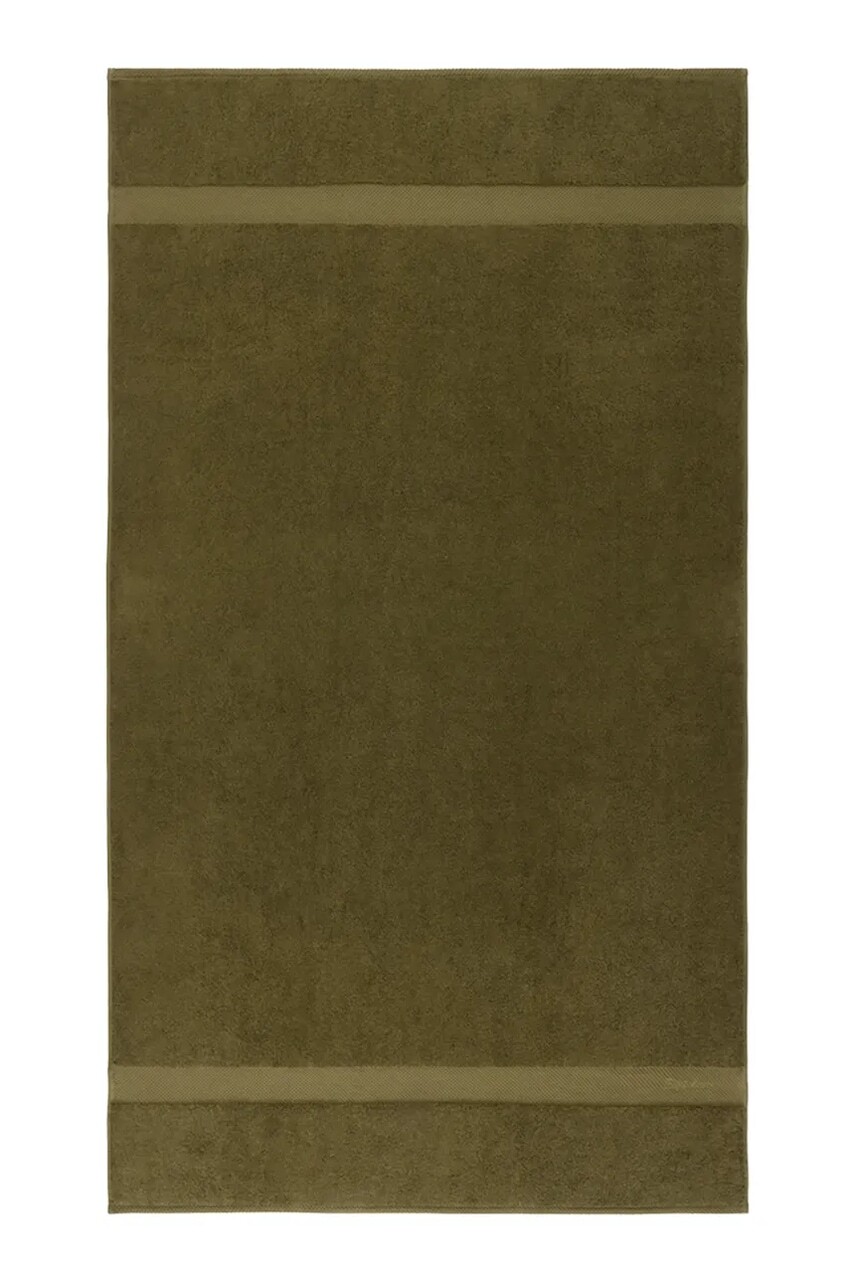 Veľký bavlnený uterák Ralph Lauren DULANEY Olive 100 x 183 cm