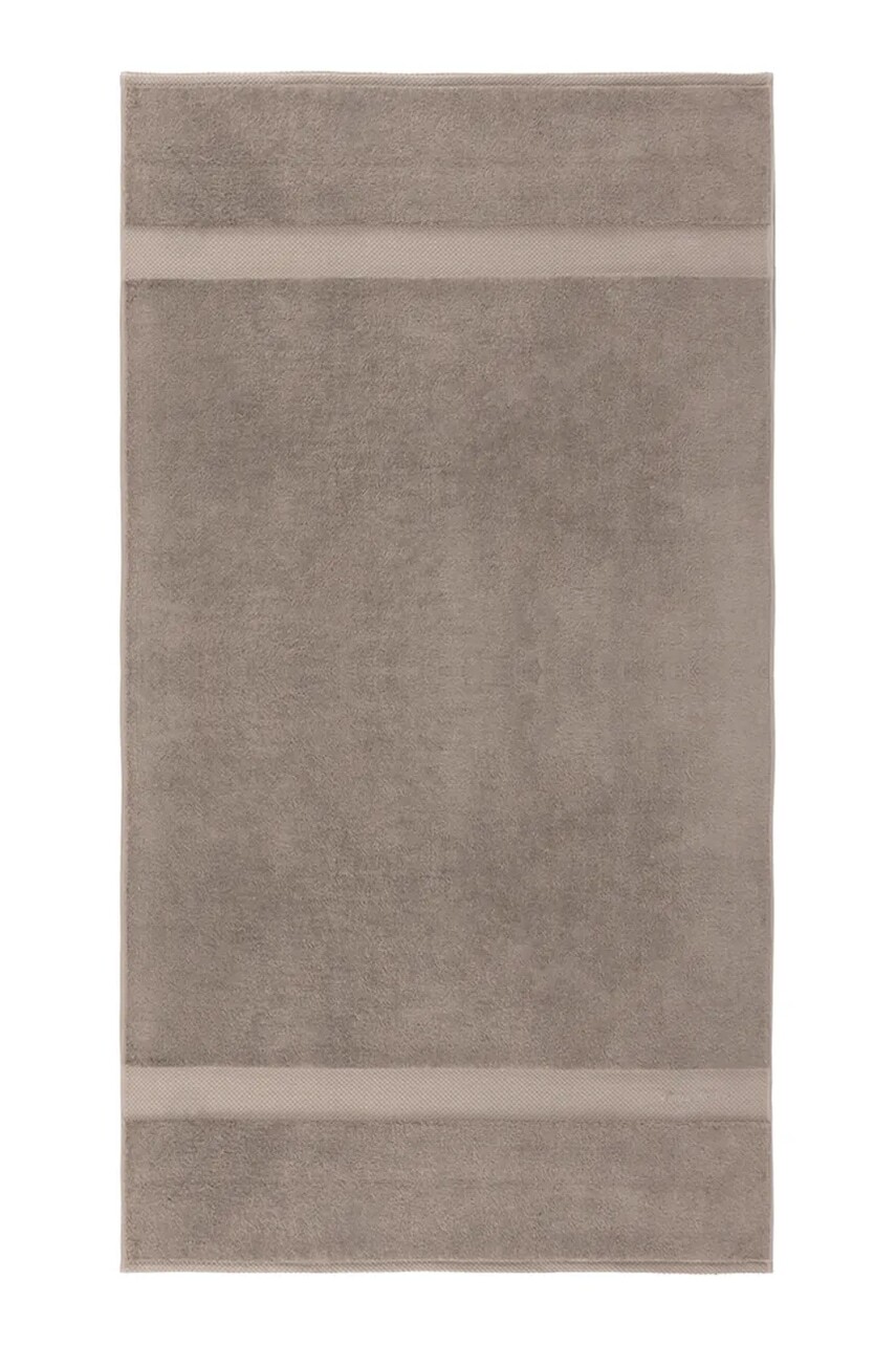 Stredný bavlnený uterák Ralph Lauren DULANEY Fog 75 x 137 cm