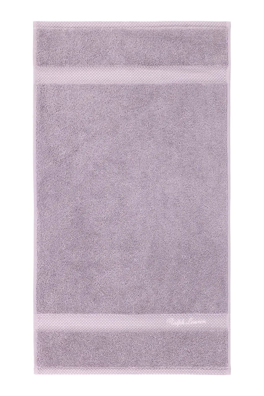 Malý bavlnený uterák Ralph Lauren DULANEY Lilac 42 x 70 cm