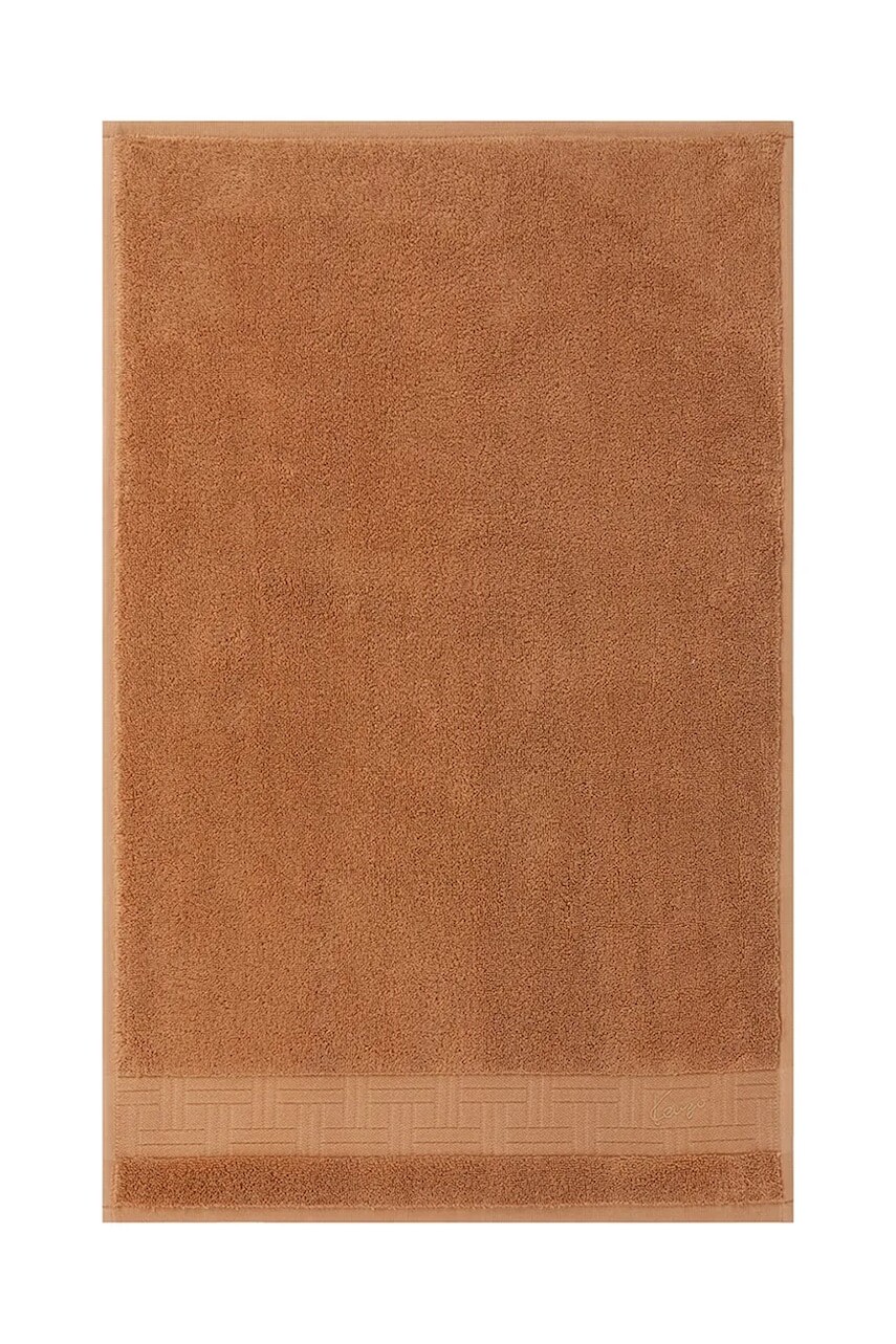 Stredný bavlnený uterák Kenzo KWEAVE Cannelle 70 x 140 cm