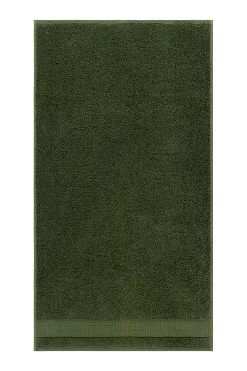 Veľký bavlnený uterák Kenzo KWEAVE Kaki 92 x 150 cm