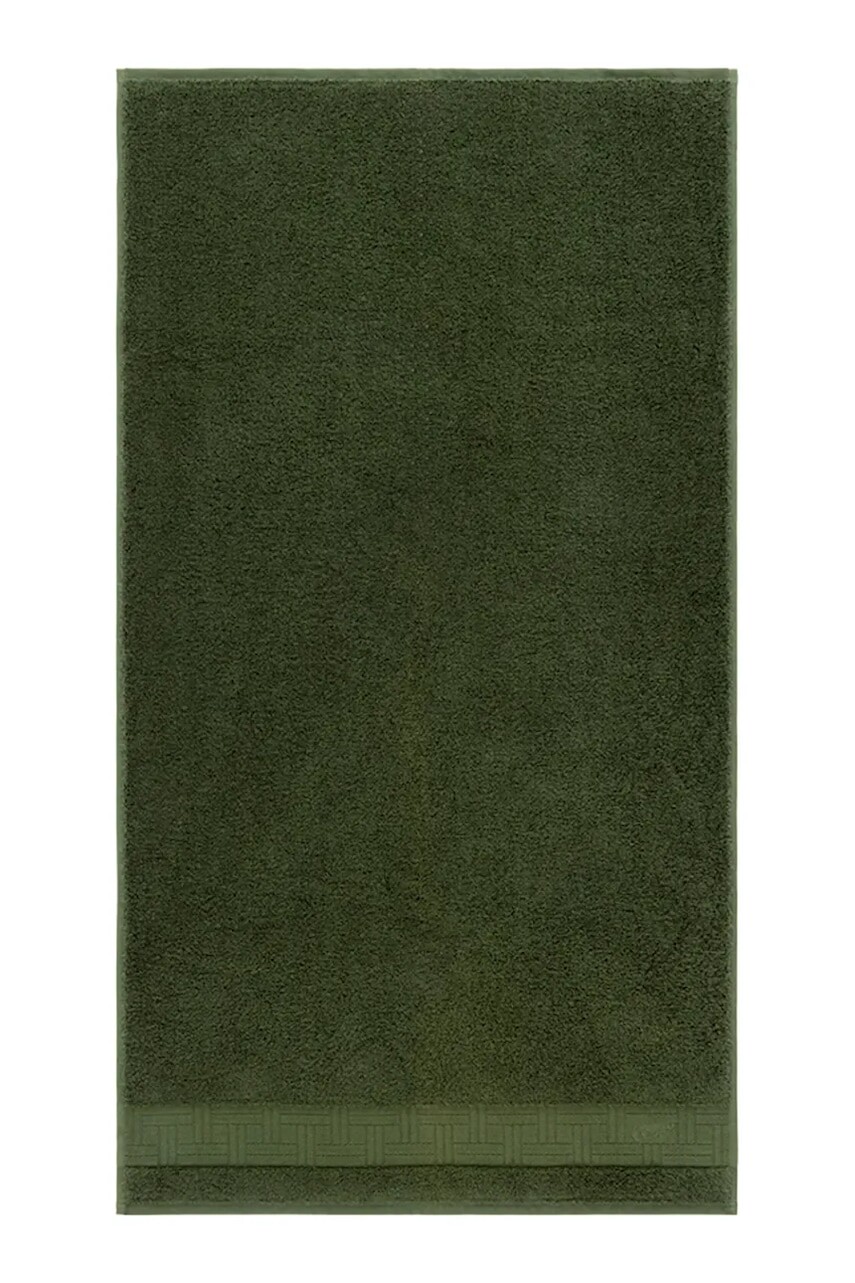 Malý bavlnený uterák Kenzo KWEAVE Kaki 55 x 100 cm