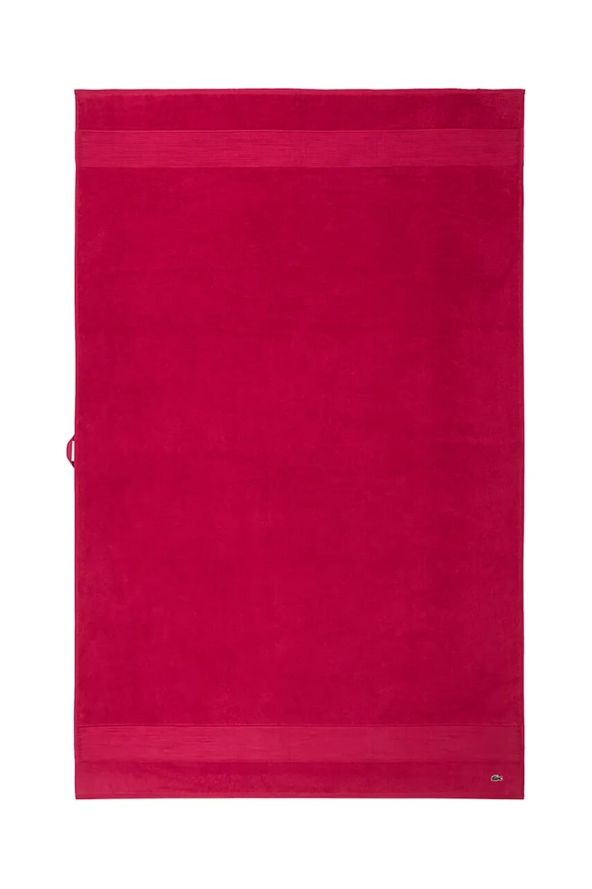 Veľký bavlnený uterák Lacoste LLECROCO Bigarreau 100 x 150 cm